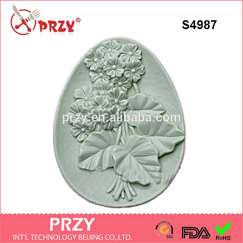Geranium silicone soap molds handmade silicone molds -S4987