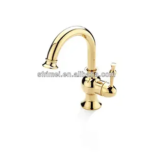 Hot selling golden brass bathroom spa faucet