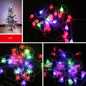Factory Promotion Wedding Decor LED Light 10 Meters Outdoor Christmas Led Street Light Christmassy String Lights Gifts