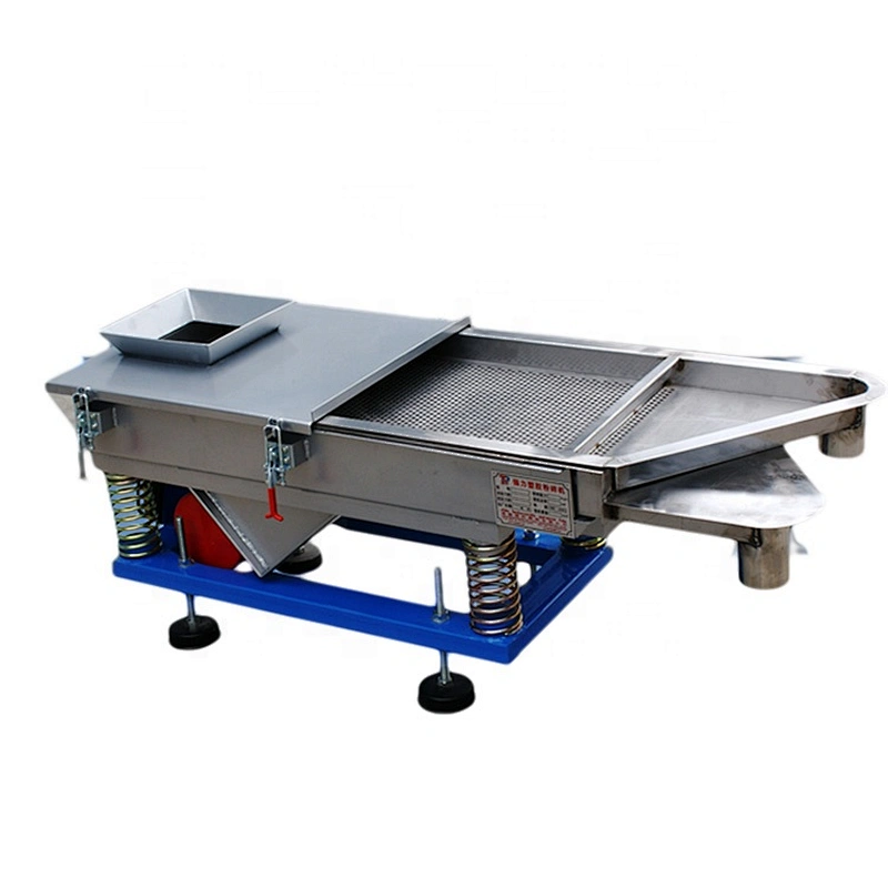 High efficiency stainless steel linear vibrating screen in china