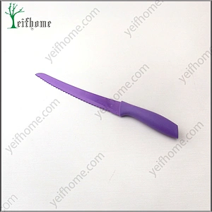 2017 Factory supply 6pcs non-stick coating knife set