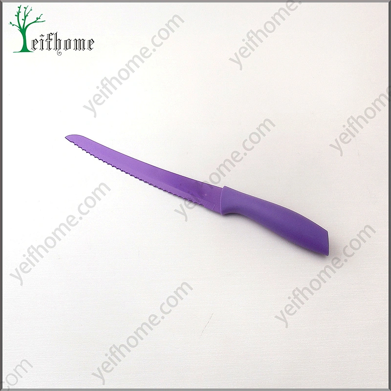 2017 Factory supply 6pcs non-stick coating knife set