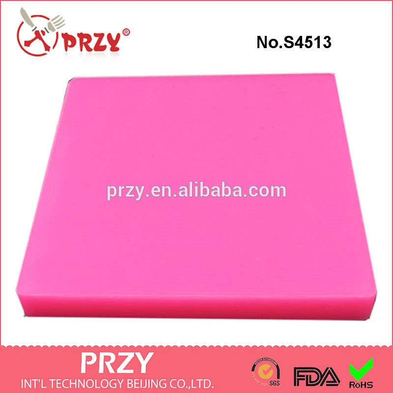 S4513 square silicone soap mold soap loaf mold food grade silicone molds