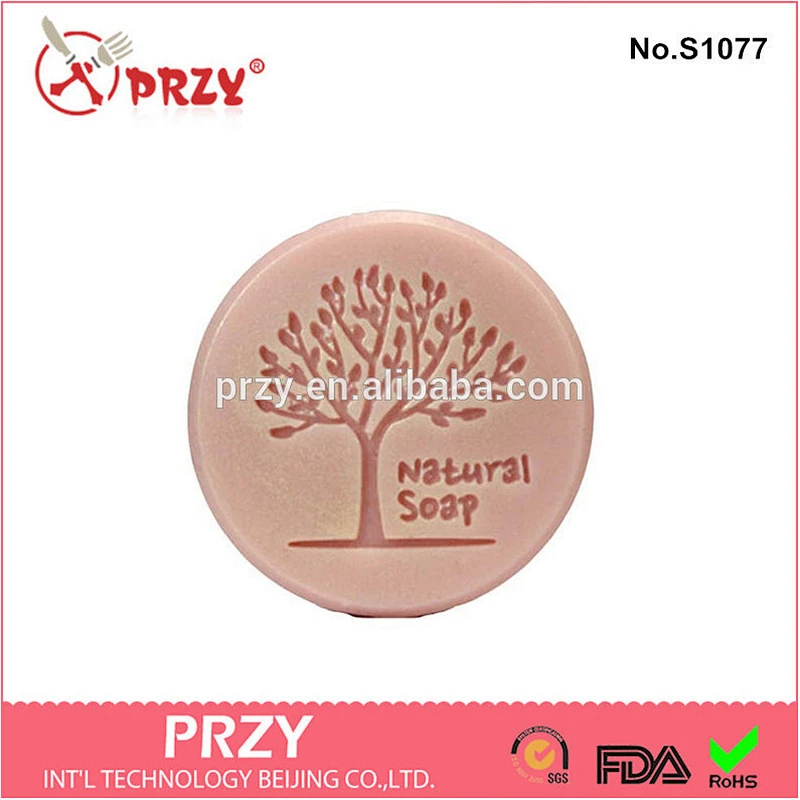 handmade tree stamp soap mold / tree stamp silicone soap molds