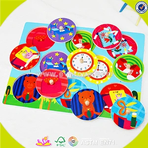 wholesale wooden children puzzle toy funny wooden children puzzle toy diy wooden children puzzle toy W14M065