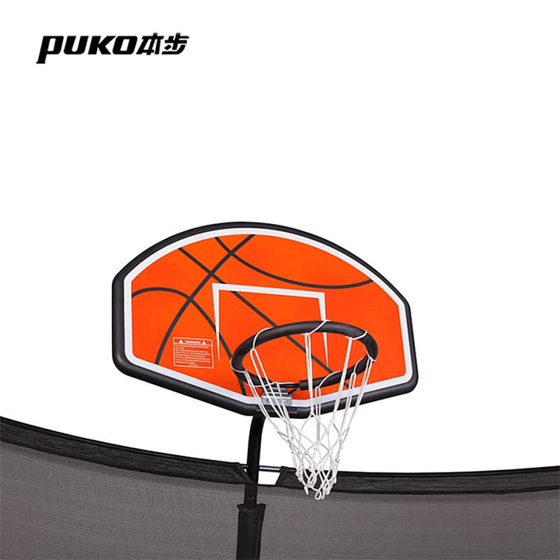 TX-TE-PI Kids Outdoor Big Folding Trampoline With Safety Net