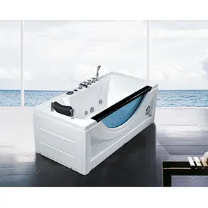 Antique tin freestanding bathtub portable indoor inflatable double whirlpool hot tubs for adults with glass