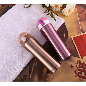 Hot selling bounce cup 304 stainless steel  water bottle for woman