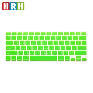ODM Taiwanese Silicone Laptop Keyboard Skins custom keyboard cover for Macbook Air 11 Keyboard Protector English Version