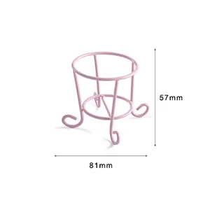Hot silicone makeup blender puff sponge holder stainless steel makeup sponge holder