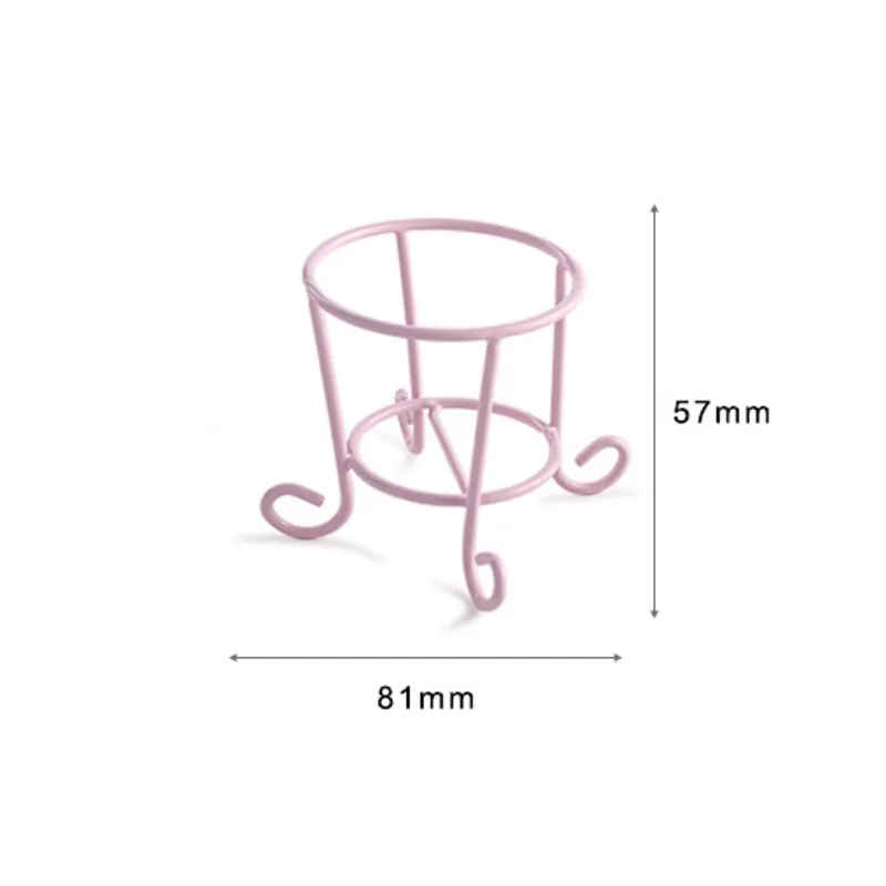 Hot silicone makeup blender puff sponge holder stainless steel makeup sponge holder