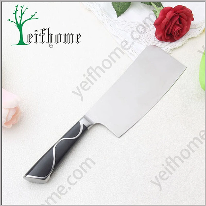 Beautiful tungsten kitchen knife cleaver knife