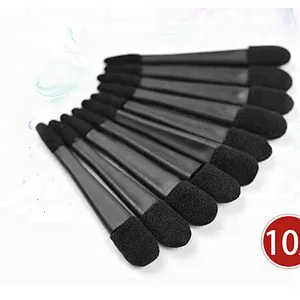 Double ended applicator make up brush eyeshadow sponge brush