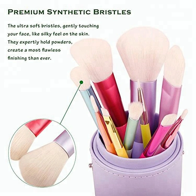 Private Label Pro Blush Powder Makeup Brushes Foundation Cosmetics cute MakeUp Brush Set