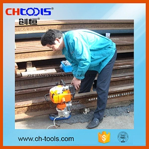 Rail cutters with exchangeable cutting tools