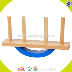 2018 Top Verkauf Holz Würfel Balance Spielzeug für Kinder billig Holz Würfel Balance Spielzeug DIY bunte Holz Würfel Balance Spielzeug W11F048