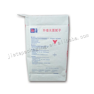Customized multilayer kraft paper white cement packing bag for gypsum, lime, asphalt,mortar