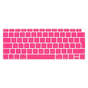 Hot Sale Dustproof colored Silicone English Keyboard Cover laptop skin For macbook air a1932 covers Air 13