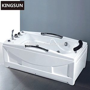 One Person Indoor Hot Tub High Tech Japanese Twin Whirlpool Massage Bathtub