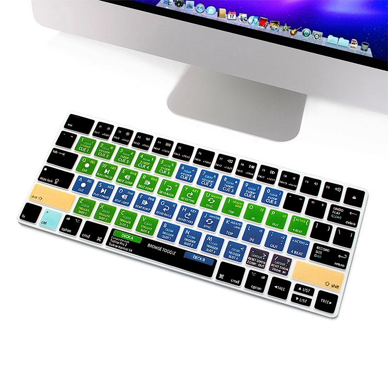China Factory Durable Hotkeys Keyboard Cover Silicone Skin Protective Film 2016 new hot blue film For Magic MLA22LLB/A