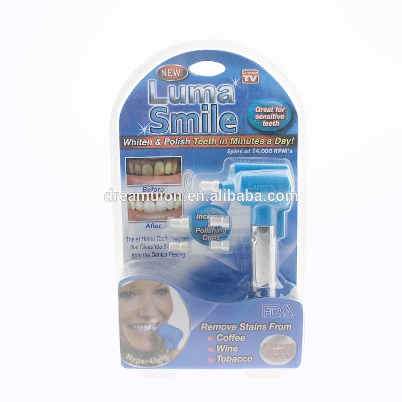 Dental Luma New Smile Teeth Whitening & Polish Machine With 5 Polishing Cups