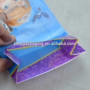 Factory supply customized popular PE gift plastic packing bag