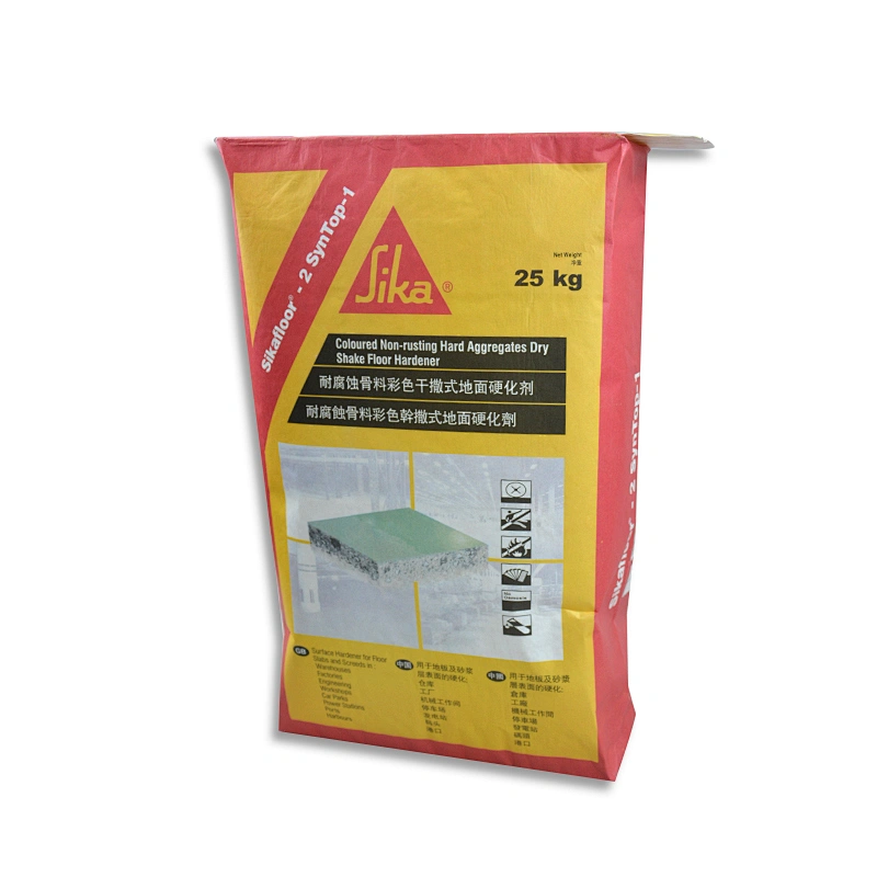 Wholesale moisture proof polyethylene kraft paper cement powder packaging valve bag 20kg 25kg