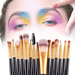 15pcs Professional Beauty Cosmetics Blending Brush Tool