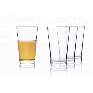 16 oz Glass Tumbler For Water Beer And Juice