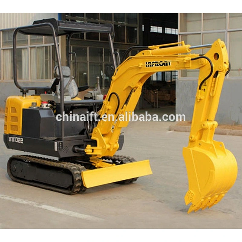 CE ISO Approved 2.2T 20kw RC mini digger YE8022 with Changchai390 for sale Excavator