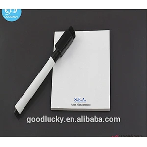magnet custom shaped sticky notepad memo pad