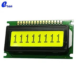 Professional Manufacturer 0801 YELLOW GREEN Display Module