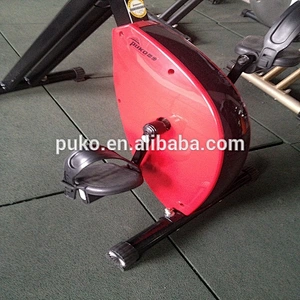 PUKO 2015 foldable magnetic exercise bike with hand pulse