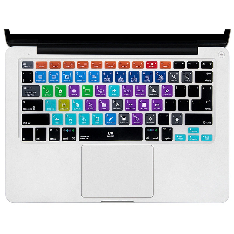 Ableton Live Functional Shortcuts Keyboard Skin For Mac Computer Pro Air Retina 13 15 17