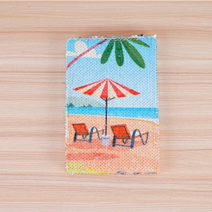 School Stationery A5 Sequins Notebook Journal With Cute unicorn Pattern Creative Hardcover Diary book