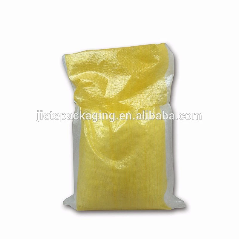 Yellow And Transparent Pp Woven Bag For Agriculture In Vietnam