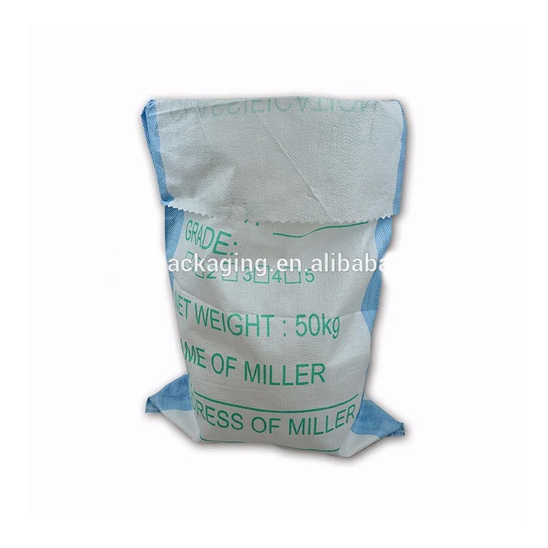 100lbs 45kg 25kg 15kg PP woven feed, seed corn flour storage bag with custom design
