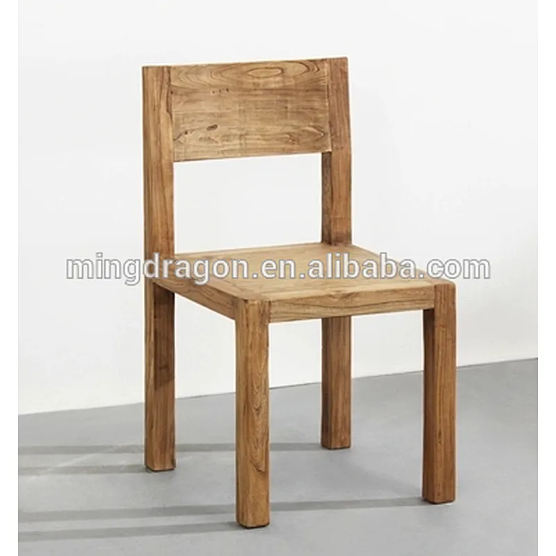 Chinese antique reclaimed solid wood dining chair