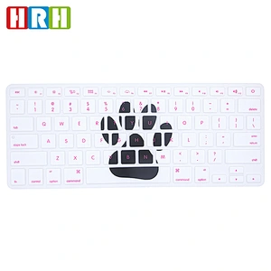 Online Retail Store Durable Anime Design odm oem Laptop Silicone Keyboard Skin for macbook air keyboard 13 Cover US Version