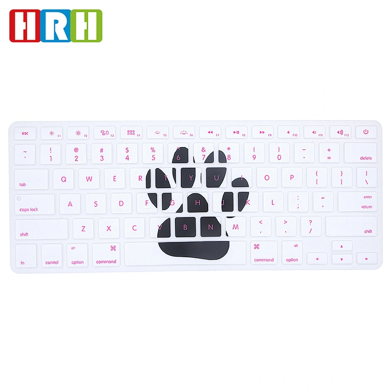 Online Retail Store Durable Anime Design odm oem Laptop Silicone Keyboard Skin for macbook air keyboard 13 Cover US Version