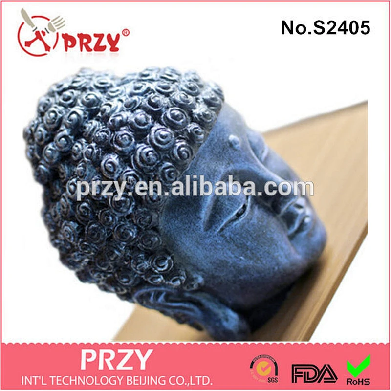 PRZY s2405 Handmade Buddha Head Soap Mold