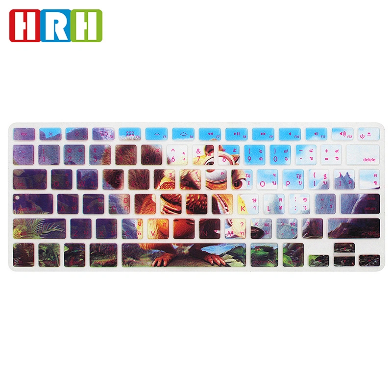 OEM laptop thai keyboard Skin Silicon Keyboard Cover for Macbook Air 13 15 17