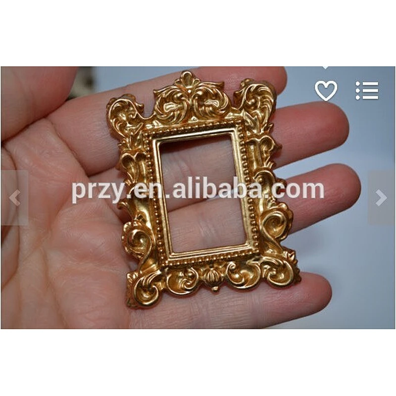 hotsale Baroque Picture Frame cake decor silicone cake mold