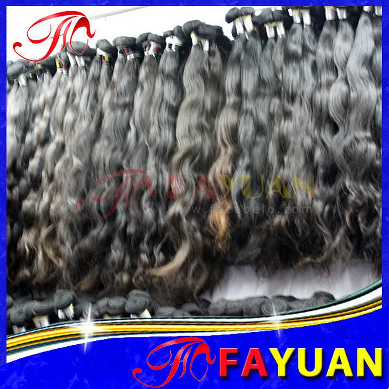 Superior quality 100% virgin Raw Natural body wave fayuan Hair