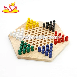 Wholesale intelligent kids wooden chess game new fashion children wooden chess game W11A018