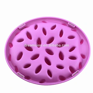 Catch Interactive Cat Kitten Slow Feed Bloat Non Slip Toy Treat Pet Feeder Bowl Silicon Popular