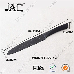 Professional Non Stick Coated High Quality Sharp 8 Inch Bread Knife
