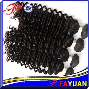 Beautiful style top grade unprocessed natural curly hair extension tight curly