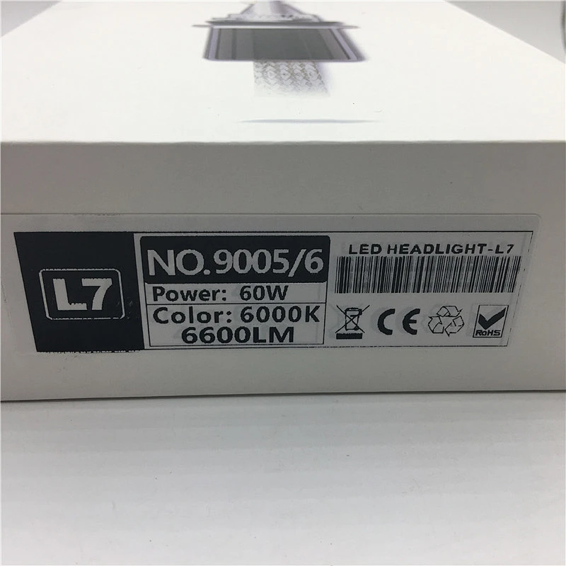 Hot Price Led Light 9005  6000k Auto Led Headlight Car Headlight L7 Xhp70 Led 9006