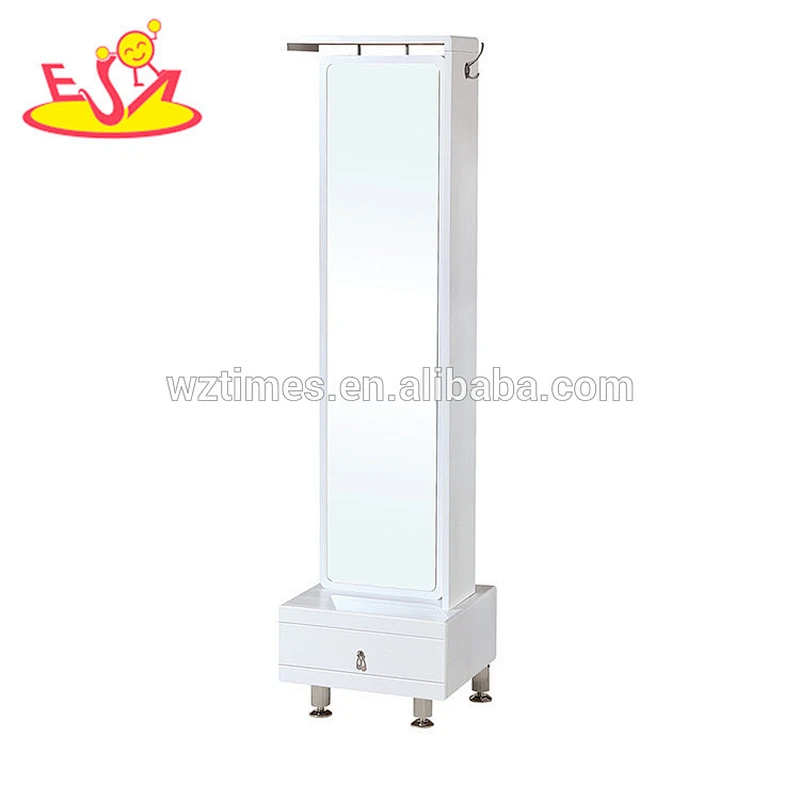 wholesale modern wooden stand up big mirrors with cabinet W08H087
